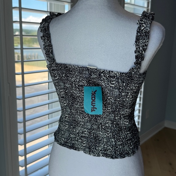 Rachel Zoe Navy Crop Top Size Small NWT - Picture 6 of 10